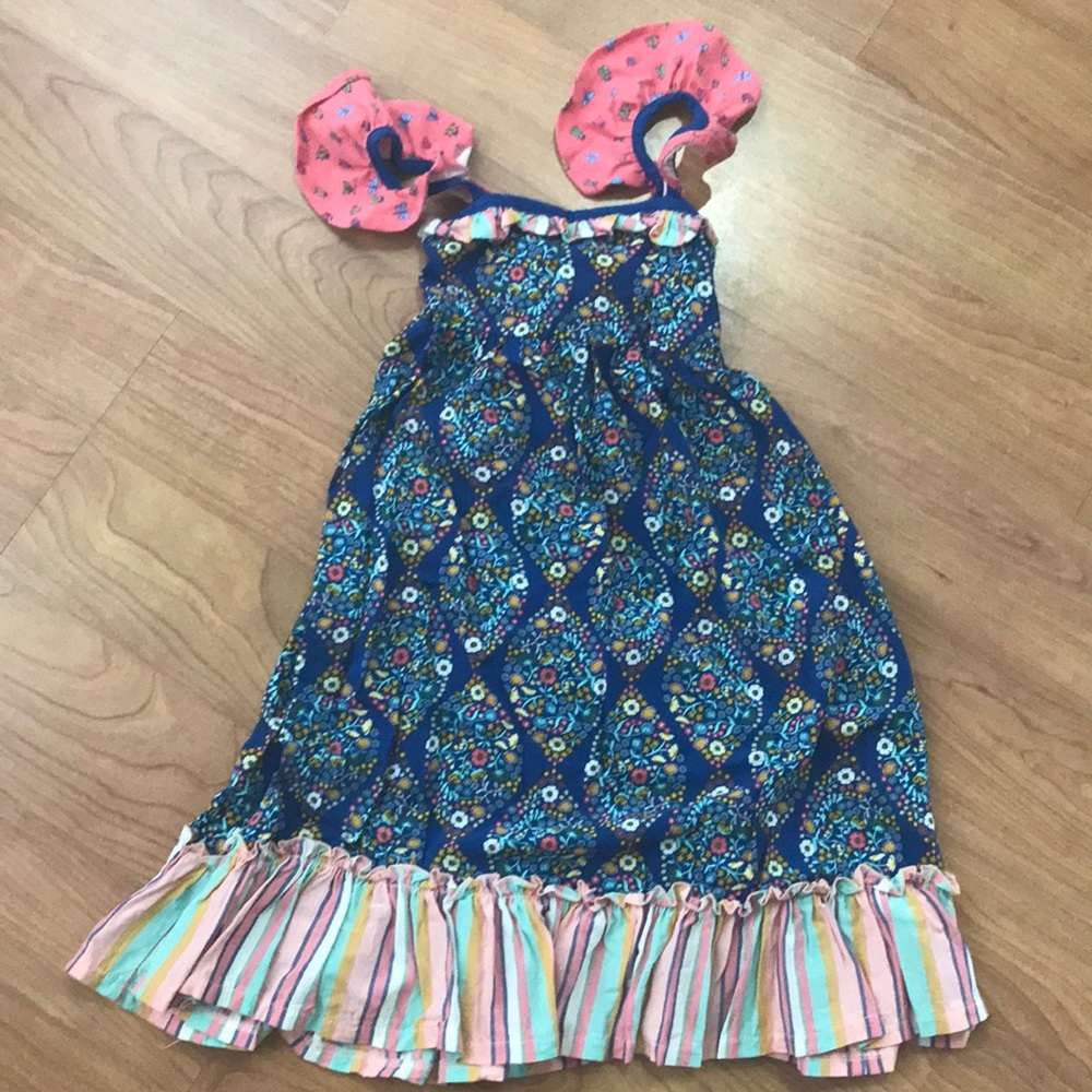 Matilda Jane maxi flutter sleeve dress